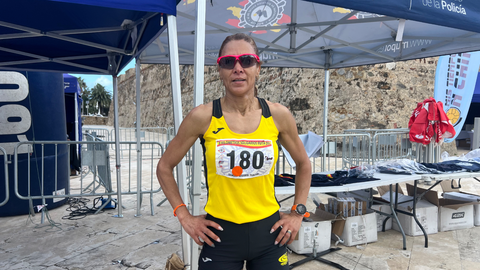 Samira Mhamdi, primer puesto femenino en la Ruta 091 / Alma Palomino