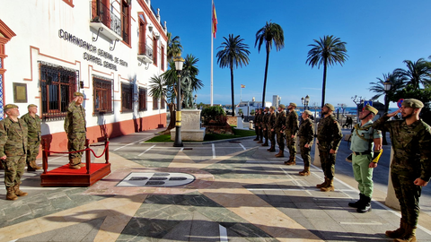 El nuevo comandante general de Ceuta realiza su presentaci&oacute;n en el Cuartel General 