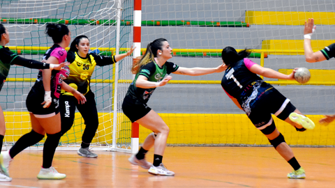 El Balonmano Estudiantes derrota al l&iacute;der y buscar&aacute; luchar por el ascenso en la &uacute;ltima jornada. Foto: Rafa B&aacute;ez