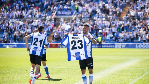 Romera homenajea al fallecido Delibasic 