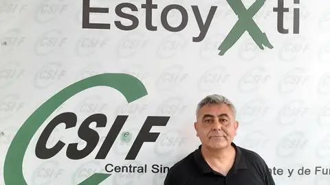 Jos&eacute; Mar&iacute;a Tapia, responsable del sector AGE de CSIF / Archivo
