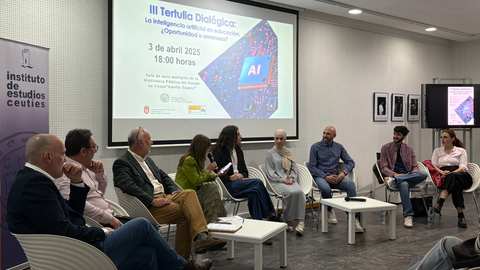 III tertulia dial&oacute;gica: La Inteligencia Artificial. &iquest;Oportunidad o amenaza? / Alma Palomino