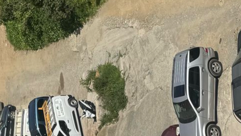 Estado del suelo para el paso de veh&iacute;culos y peatones en la Calle Rodr&iacute;guez Berlanga / Alma Palomino