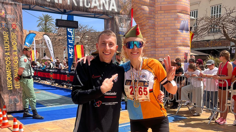 Raquel Mu&ntilde;oz y &Aacute;lvaro Salguero, triunfan en la Africana de Melilla