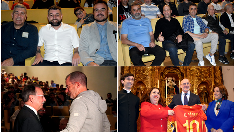 Ceuta y su f&uacute;tbol se vuelcan en la visita de Luis de la Fuente