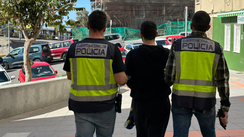 Detenci&oacute;n enfermero de 26 a&ntilde;os / Cedida CNP