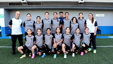 Selecci&oacute;n femenina de F&uacute;tbol Sub-12 / Foto: RFFCE