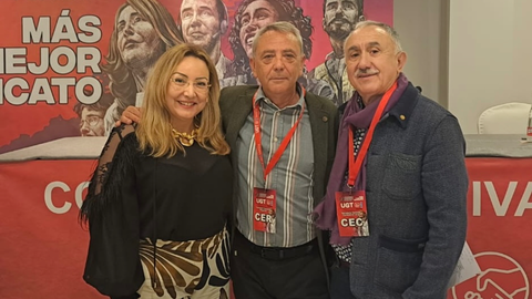 Yolanda Aparicio respalda la renovaci&oacute;n en la UGT de Melilla de Jos&eacute; Javier Valenzuela / Cedida UGT
