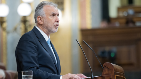 El ministro &Aacute;ngel V&iacute;ctor Torres durante una comparecencia  / Foto: Congreso