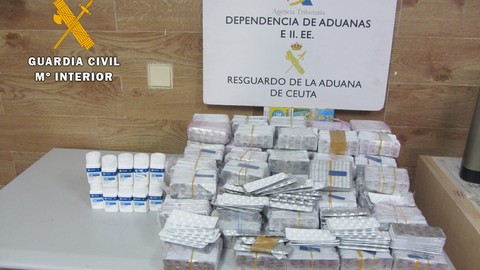 Incautaci&oacute;n en el Tarajal / Guardia Civil