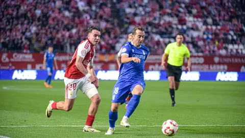 Encuentro entre el Real Murcia y la AD Ceuta FC