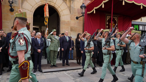El Tercio Duque de Alba este Lunes Santo en Algeciras / Ayuntamiento de Algeciras