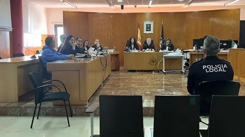  Un momento de la vista por el crimen de Parques de Ceuta. 