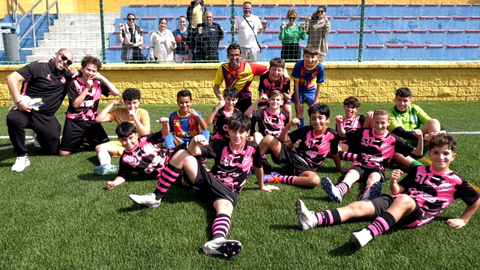 Alir&oacute;n para el CD Puerto en la m&aacute;xima categor&iacute;a Alev&iacute;n de F&uacute;tbol 8 
