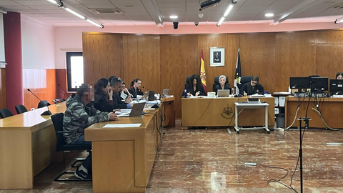  Un momento de la vista por el asesinato de Parques de Ceuta  