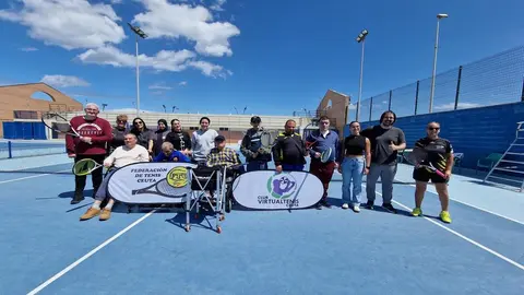 Jornada de tenis inclusivo / Cedida