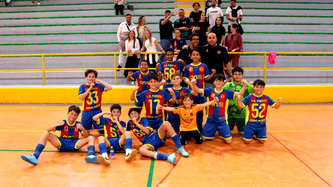 El CD Puerto celebra t&iacute;tulo y la clasificaci&oacute;n para el Nacional de Clubes en la categor&iacute;a Alev&iacute;n