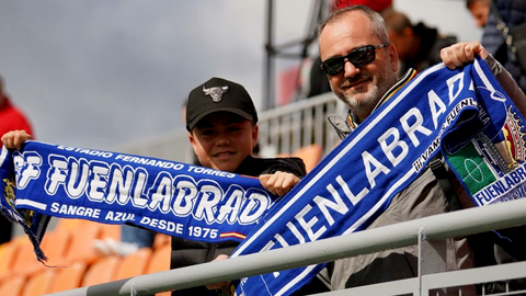 Aficionados del Fuenlabrada 