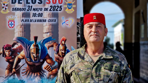Teniente Coronel Luis Francisco Mateo, director t&eacute;cnico del Desaf&iacute;o de los 300 / Laura Ortiz