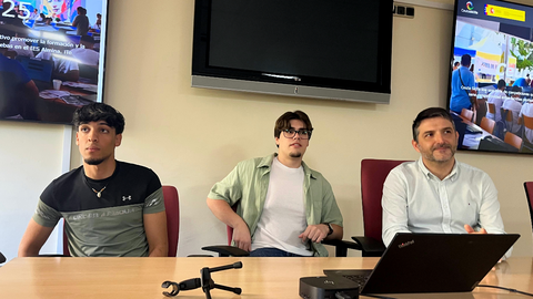 Dos alumnos de FP crean la web de las Ceuta Skills