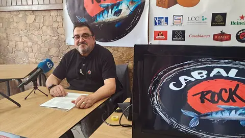 Moli, durante la presentaci&oacute;n del Caballa Rock 2025