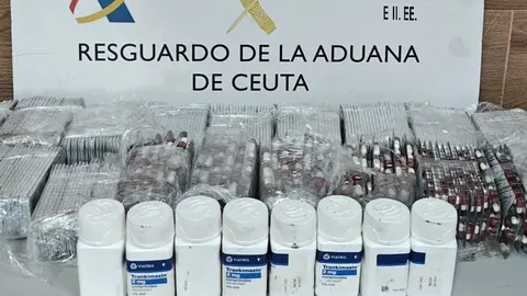 F&aacute;rmacos aprehendidos por la Guardia Civil