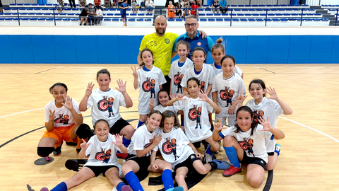 El CD Camoens, campe&oacute;n de Liga Femenina Benjam&iacute;n y al Campeonato de Espa&ntilde;a 