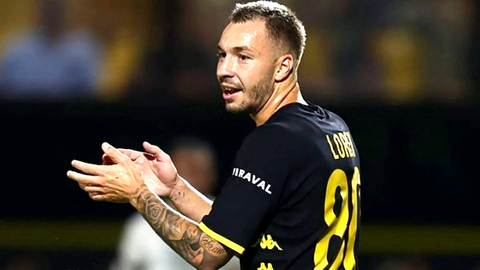 Loren Mor&oacute;n, jugador del Aris de Sal&oacute;nica. Foto: Instagram: @lorenmg16