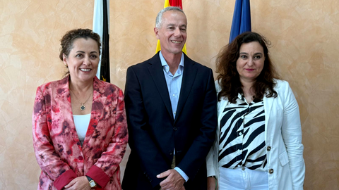 La secretaria general de FP. Esther Monterrubio, concluye su visita de tres d&iacute;as a Ceuta