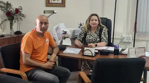 Rachid Sbihi y Yolanda Aparicio