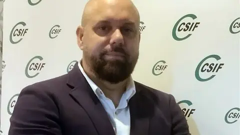Alejandro Artero, presidente de Sanidad CSIF