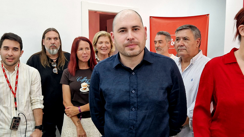 Miguel &Aacute;ngel P&eacute;rez Triano, secretario general del PSOE