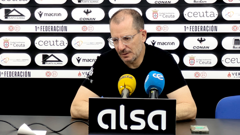 Jos&eacute; Juan Romero en la sala de prensa del Murube este pasado s&aacute;bado