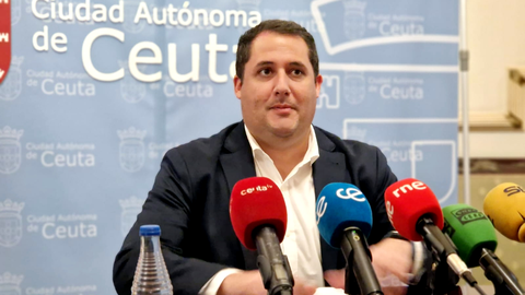 El portavoz del Gobierno, Alejandro Ram&iacute;rez, durante su comparecencia de este martes _ Laura Ortiz(2)