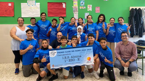 El Instituto Almina gana el concurso 'Clase sin Humo'