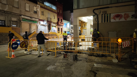 Aver&iacute;a de agua en la zona de Had&uacute;