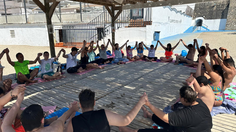Clausura IV Curso Escolar de Yoga IES Siete Colinas - IES Puertas del Campo