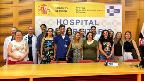 Bienvenida a nuevos profesionales sanitarios en el HUCE