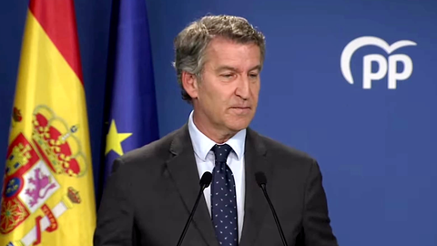 Feij&oacute;o, en su comparecencia en G&eacute;nova 