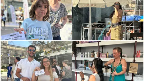 Tarde en blanco de la Semana del Comercio / Alba Palomino