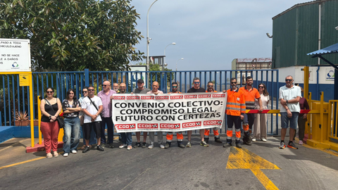 Trabajadores de la planta de transferencia de residuos / Alma Palomino