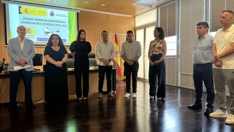 Minuto de silencio en la Seguridad Social