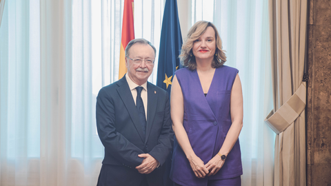 Juan Vivas y Pilar Alegr&iacute;a