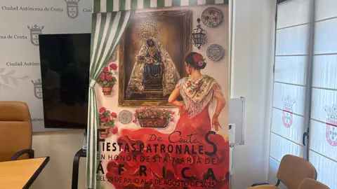 Cartel Fiestas Patronales 2025 / Alma Palomino