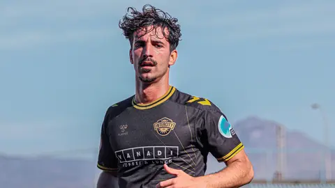 Oriol Soldevilla con la camiseta del Intercity