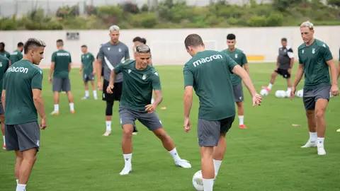 Primer entrenamiento de la pretemporada de la AD Ceuta FC