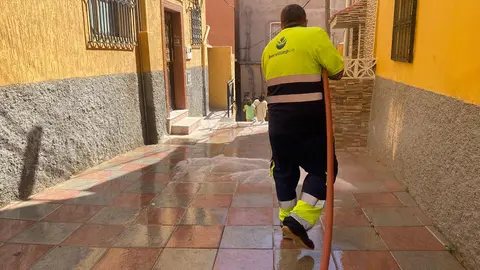 Limpieza de choque