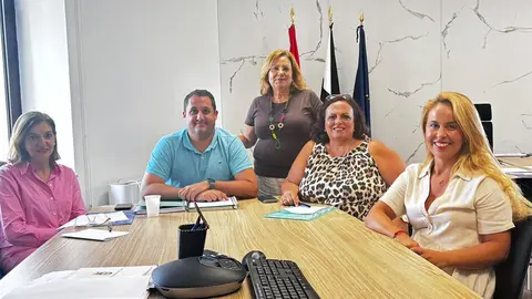 Reuni&oacute;n con la barriada Virgen de La Palma