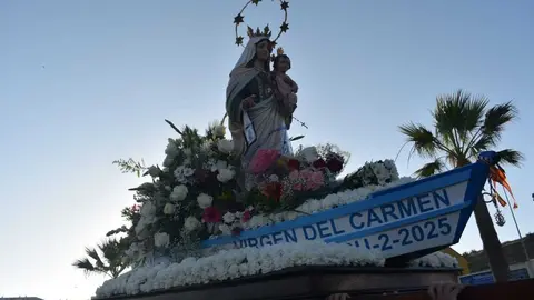 La Virgen del Carmen en La Almadraba / Archivo