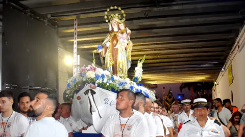 Procesi&oacute;n de la Virgen del Carmen del centro. Foto_ Rafa B&aacute;ez 